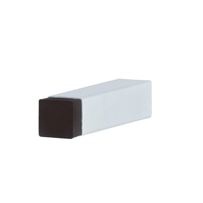 Door Stop Wall Mount 75mm Satin Chrome