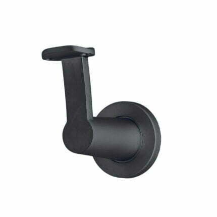 Matt Black Bannister Bracket With Base (810)