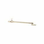 917 Telescopic Window Stay 200mm Brass