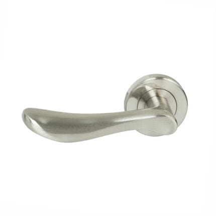 Anzio Lever Dummy Right Hand Satin Nickel