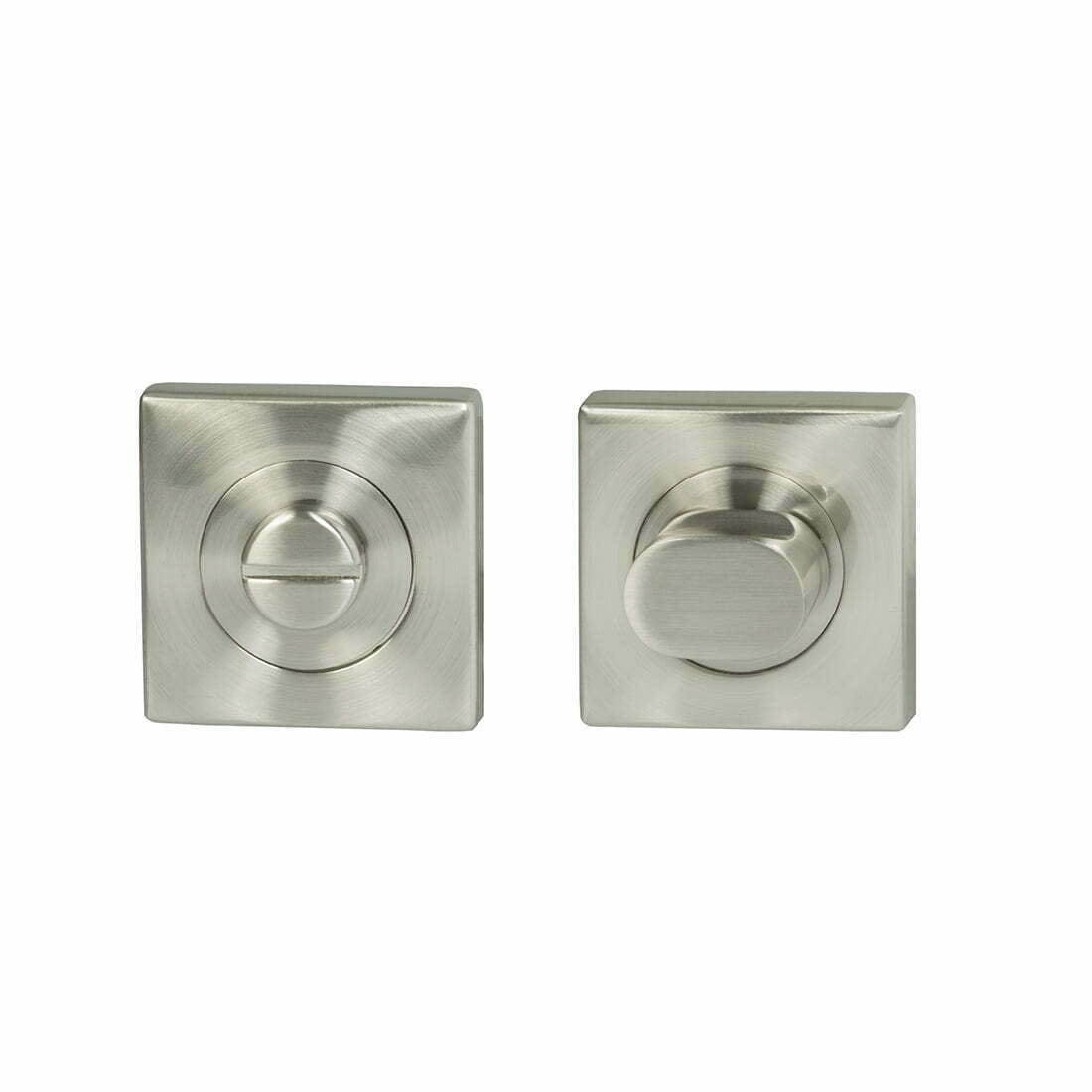 MIL305.jpg Milano Privacy Turn Square Rose Satin Nickel