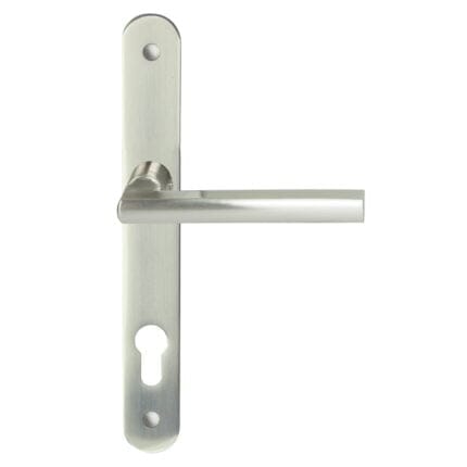 Parma Long Plate Set Round Style (furniture only) Satin Nickel door handle