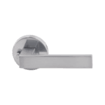 Skyler Lever Integrated Privacy Set Satin Chrome door handle