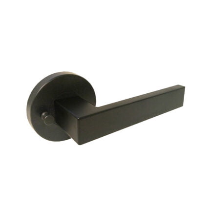 Skyler Lever Integrated Privacy Set Matt Black door handle