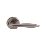 Tivoli Lever Integrated Privacy Set Satin Graphite door handle