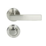 Verona Lever Privacy Set Satin Nickel door handle