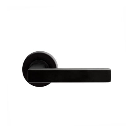 Verona Lever Dummy Matt Black door handle