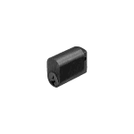 Oval Key Cylinder - Matt Black