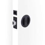Cavity Slider Kit Privacy Kit - Round - Matt Black