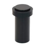 207 Door Stop 90mm Floor Mount Matt Black Bulk Pack