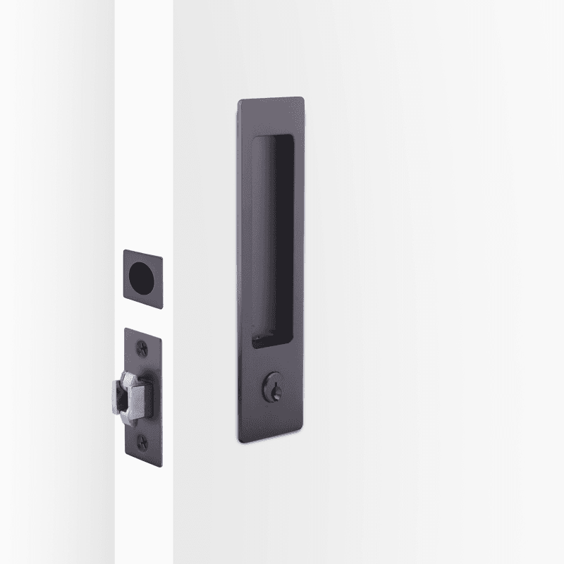 Rectangular Cavity Slider Entrance Locking Kit – Satin Graphite | Miles ...