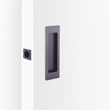 Rectangular Cavity Slider Passage Kit - Satin Graphite