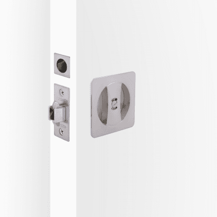 Cavity Slider Privacy Indicating Kit - Square - Satin Nickel