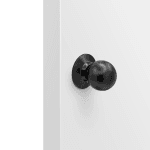 Pro-Series Cirque Dummy Door Knob - Matt Black
