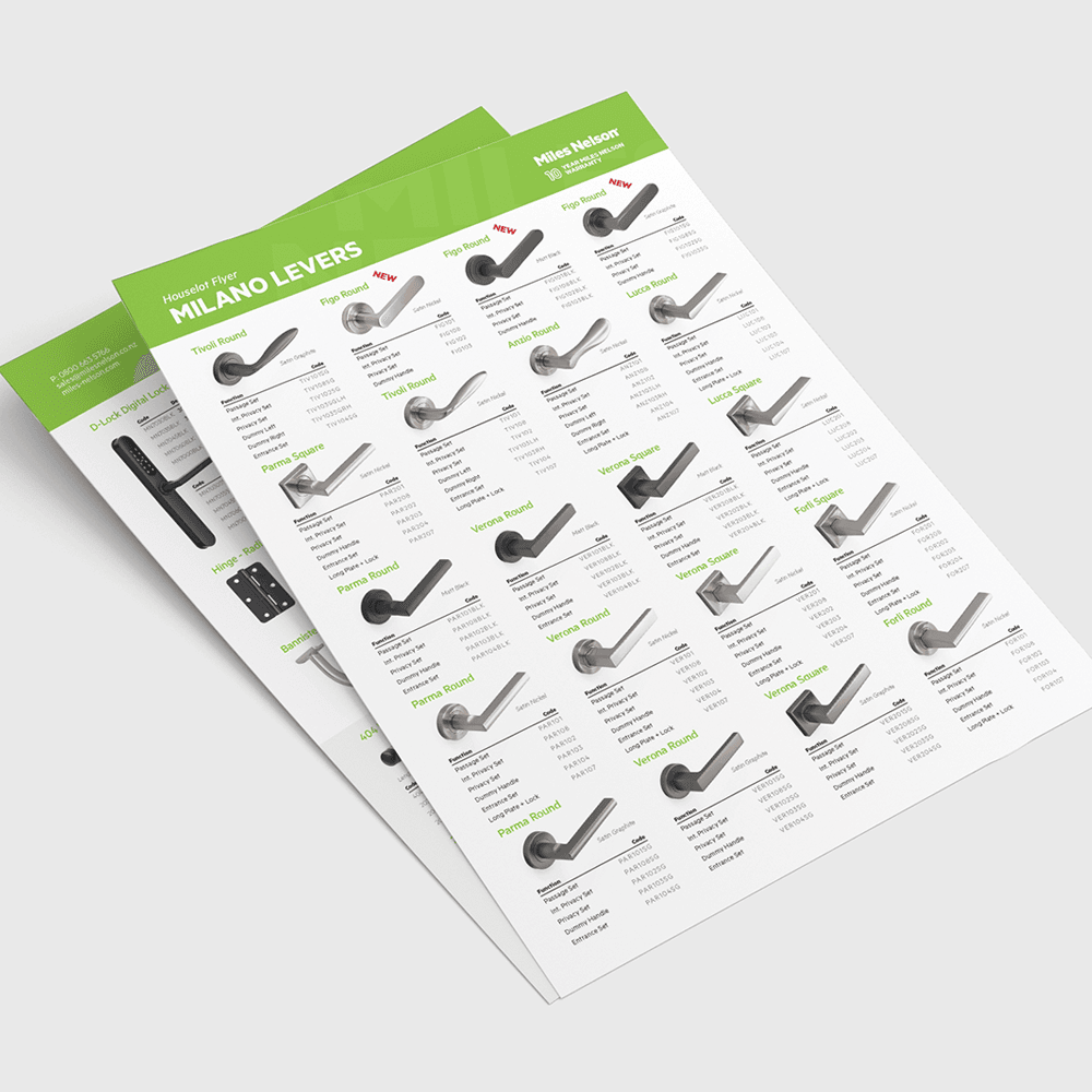 Milano houselot flyer image