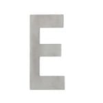 House Letter 'E' - Stick on 100mm Stainless Steel