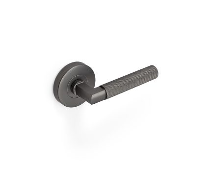Scarlett Lever Passage Set Satin Graphite