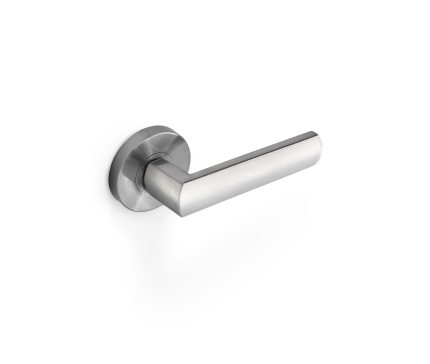 Stella Lever Passage Set Satin Chrome
