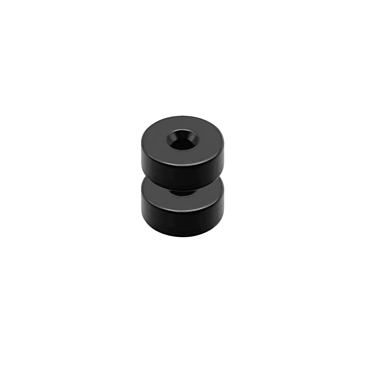 Door Magnets 22 x 8mm – Matt Black – 1 pair | Miles Nelson